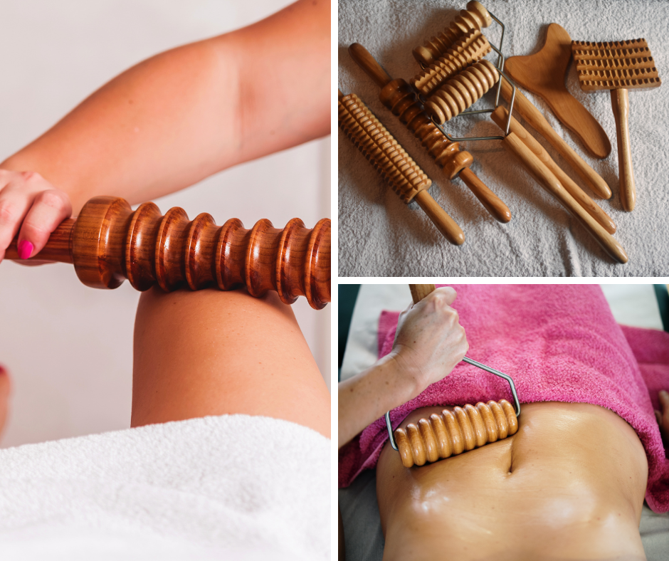 Maderoterapia tela a tváre